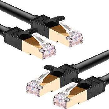 Cable Ethernet Ugreen 2 x 1m Cat 7 600MHz