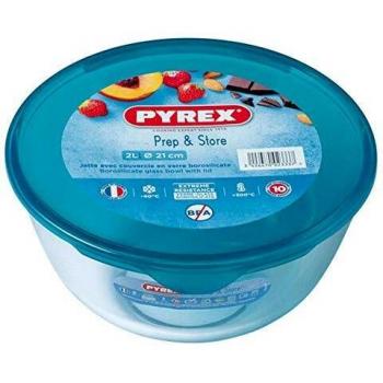 Pyrex 2L Glass Bowl with Lid