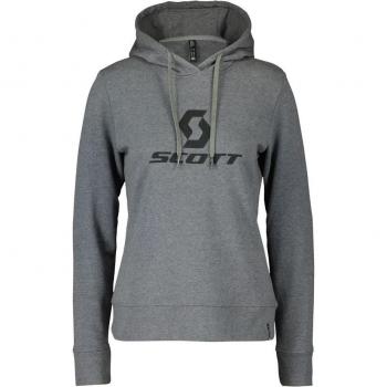 Scott Icon Damen Kapuzenpullover Bio-Baumwolle grau M