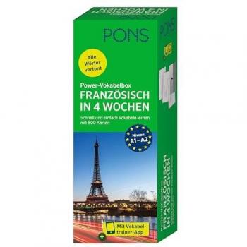 PONS Power-Vokabelbox Französisch: Schnell und einfach Vokabeln lernen mit 800 Karten