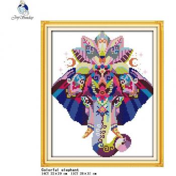 Joy Sunday Colorful Animal Series DIY Needle and Thread Set