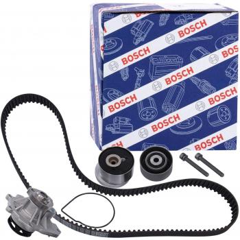 Pompa Acqua Bosch 1 987 948 800 con Kit Cinghia per Alfa Romeo