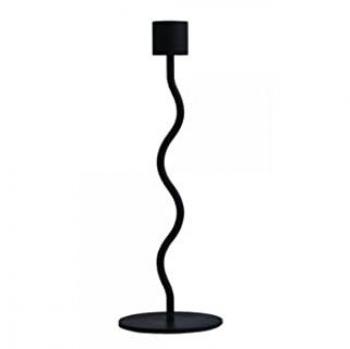 Cooee Bougeoir Courbé 23 cm Noir