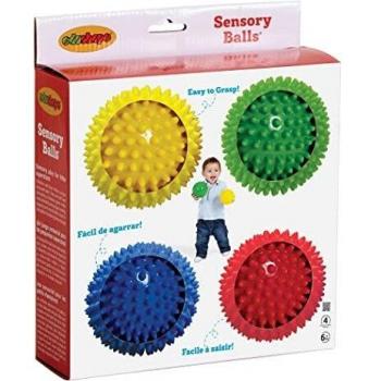 Edushape 10cm Sensory Play Balls Pack of 4