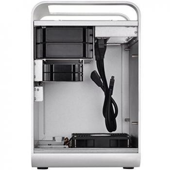 SilverStone SST‑CS01S: Mini‑ITX PC‑Gehäuse, silberfarben