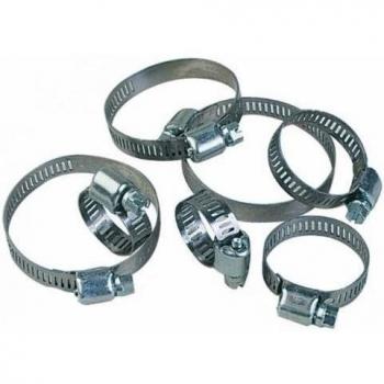 Abrazadera de cables Boutt 0868605 (acero, 8 mm, 12 unidades)