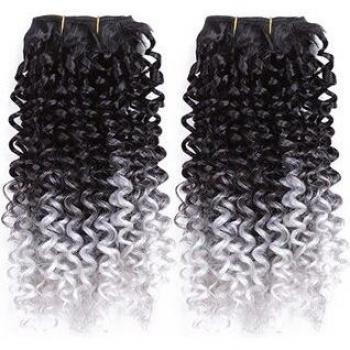 Pelo Rizado Sintético 8” – Kit de 2 Extensiones