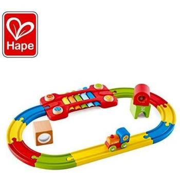 Hape Multi-Colour Sensory Railway Toy