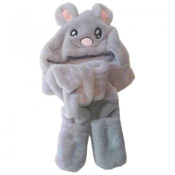 Bufanda, gorro y guantes 3 en 1 para niñas