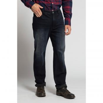 Jeans Uomo Cinque Tasche Grigi Prelavati Fit Dritto Cotone Taglia 54 JP1880