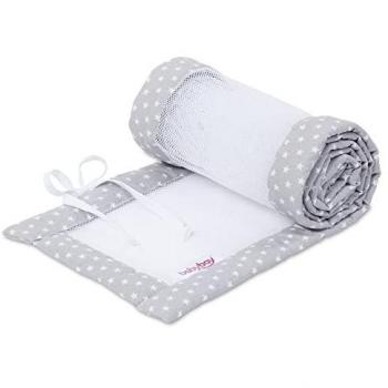 Descanso Seguro BabyBay Gris y Blanco