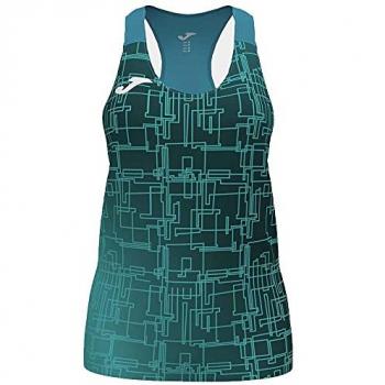 Femme Running Top Joma Elite VIII – Turquoise – Découpes Laser – Logo J