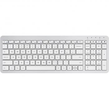 Teclado Inalámbrico 2.4G para Juegos con Ratón Silencioso