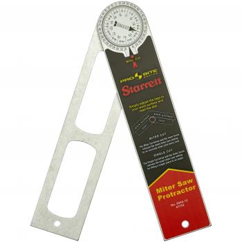 Starrett 505A Pro-Site Protractor 12-inch