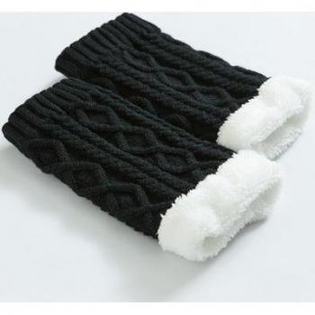 Große Mädchen Fleece Beinwärmer für den Winter