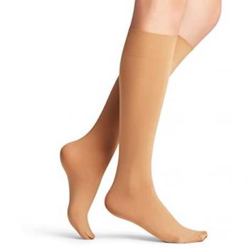 Gambaletti Donna 40 DEN Beige Falke Seidenglatt 39-42