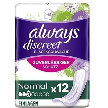 Always Discreet Inkontinenz-Slipeinlagen Normal