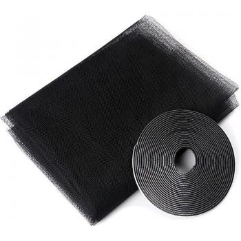 150x200cm Black Adhesive Mosquito Net