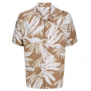 Jack & Jones Plus‑Size Herren‑Kurzarmshirt „Tropical AOP“ – 3XL