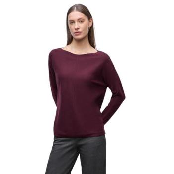 Pull Rouge Basique Dolman Femme Street One Taille 34