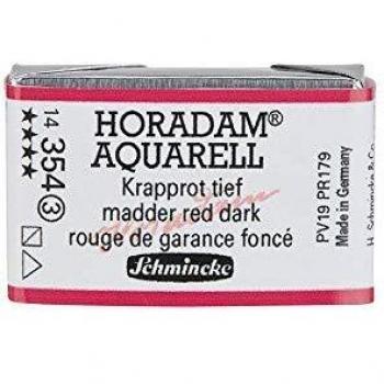 Godet Schmincke Horadam Aquarelle, Rouge de Garance Foncé