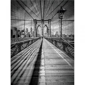 CALVENDO Puzzle Brooklyn Bridge New York City 1000 Teile Lege-Größe 48 x 64 cm Foto-Puzzle von Melanie Viola