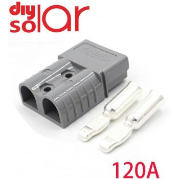 Connecteur d'alimentation SB120 pour batterie de voiture électrique, double pôle, QuickSB50