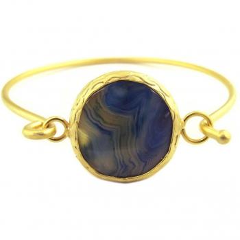 Sapphire Majesty Handcrafted Bracelet – Lily Collection