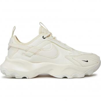 Nike Baskets TC7900 Femme Blanc Chromé