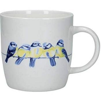 Set of 4 British Birds Mugs