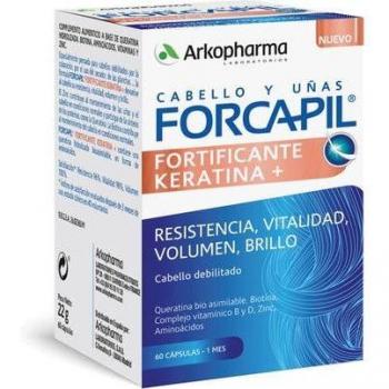 Forcapil Keratin+ Hair Health Fortifier 60 Capsules
