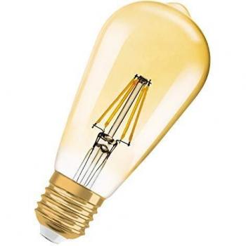 Osram Vintage Édition LED Filament Ampoule E27 4 W Non Dimmable Or Ambrée
