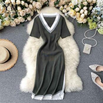 Vestido de Verano con Cuello en V
