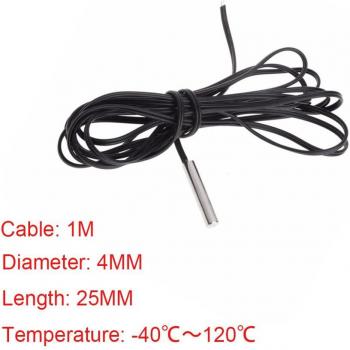 Câble sonde thermique NTC 10K 1M 2M étanche