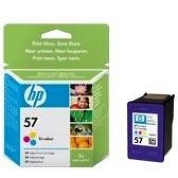 Cartouche HP 57 Jaune, Cyan et Magenta