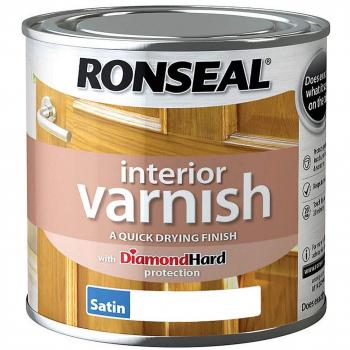 Ronseal Beech Interior Satin Varnish 250Ml