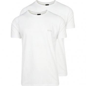 BOSS T-Shirt mit Label im 2er-Set, Größe S