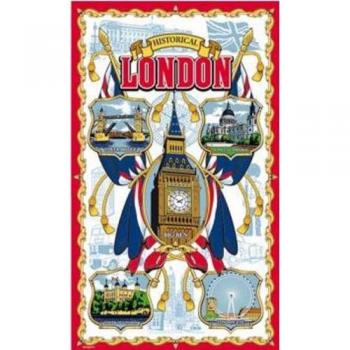 Union Jack Tea Towel – Historic London Scene