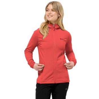 Jack Wolfskin Damenjacke Baiselberg Hooded FZ W, Größe XL, rot