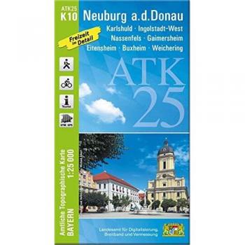 Neuburg an der Donau 1 : 25 000