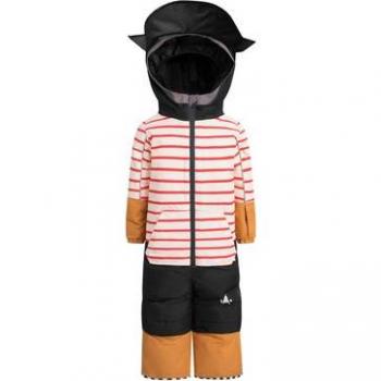 WeeDo HOOKDO Pirat Schneeoverall für Jungen, schwarz-rot, Gr. M