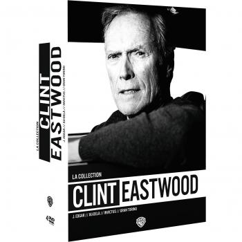 DVD – Collection Clint Eastwood : J. Edgar, Au‑Delà, Invictus, Gran Torino