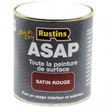 RUSTINS ASAP Paint Red 500ml