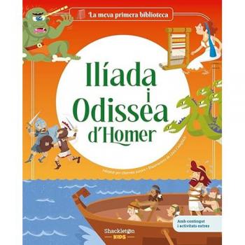Ilíada i Odissea d'Homer: Amb jocs i activitats extres / Els grans clàssics de la història de la literatura, convertides en preciosos con (Tapa dura).