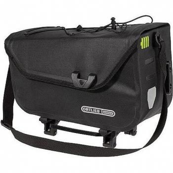 Ortlieb E-Trunk 10L Wasserdichte Schwarz Fahrrad-Gepäckträgertasche
