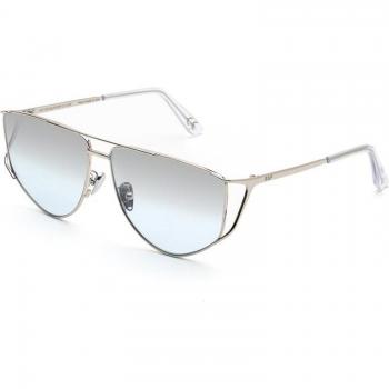 Lunettes de soleil Retrosuperfuture 96R unisexe géométriques argent