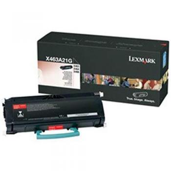 X463A21G Lexmark Original Black Toner Cartridge (3,500 Page Yield)