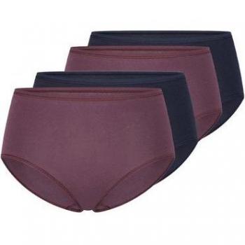 Schiesser Bio-Baumwolle Midi Slip 4er Pack für Damen