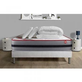 Kit literie Vitalmemo Back 200x200 cm