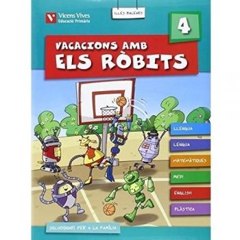 Vacacions Amb Els Robits 4 Balears.llibre Alumne+solucionari (Tapa blanda).